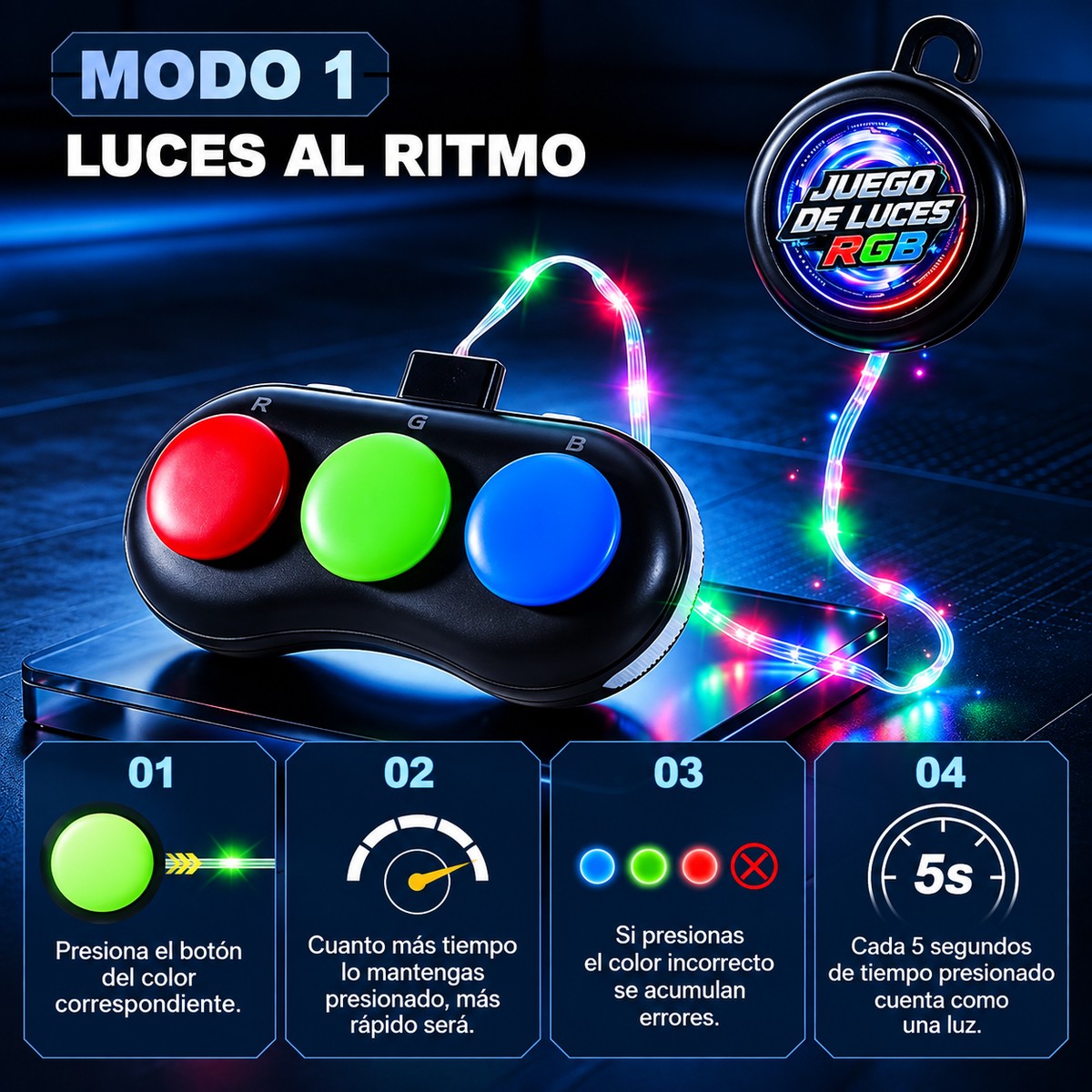 Juego de luces y reflejos